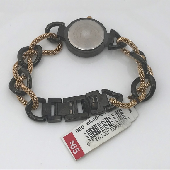 Armitron Now Ladies Watch Brown Gold Tone Analog - Picture 5 of 8